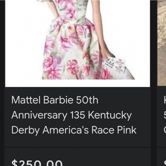 Kentucky Derby Barbie 2009 NEW - Picture 4 of 4